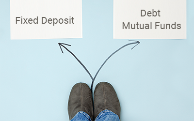 Fixed Deposits vs debt mutual funds – What should a young investor prefer?